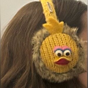 Sesame Street Big Bird Ear Muffs